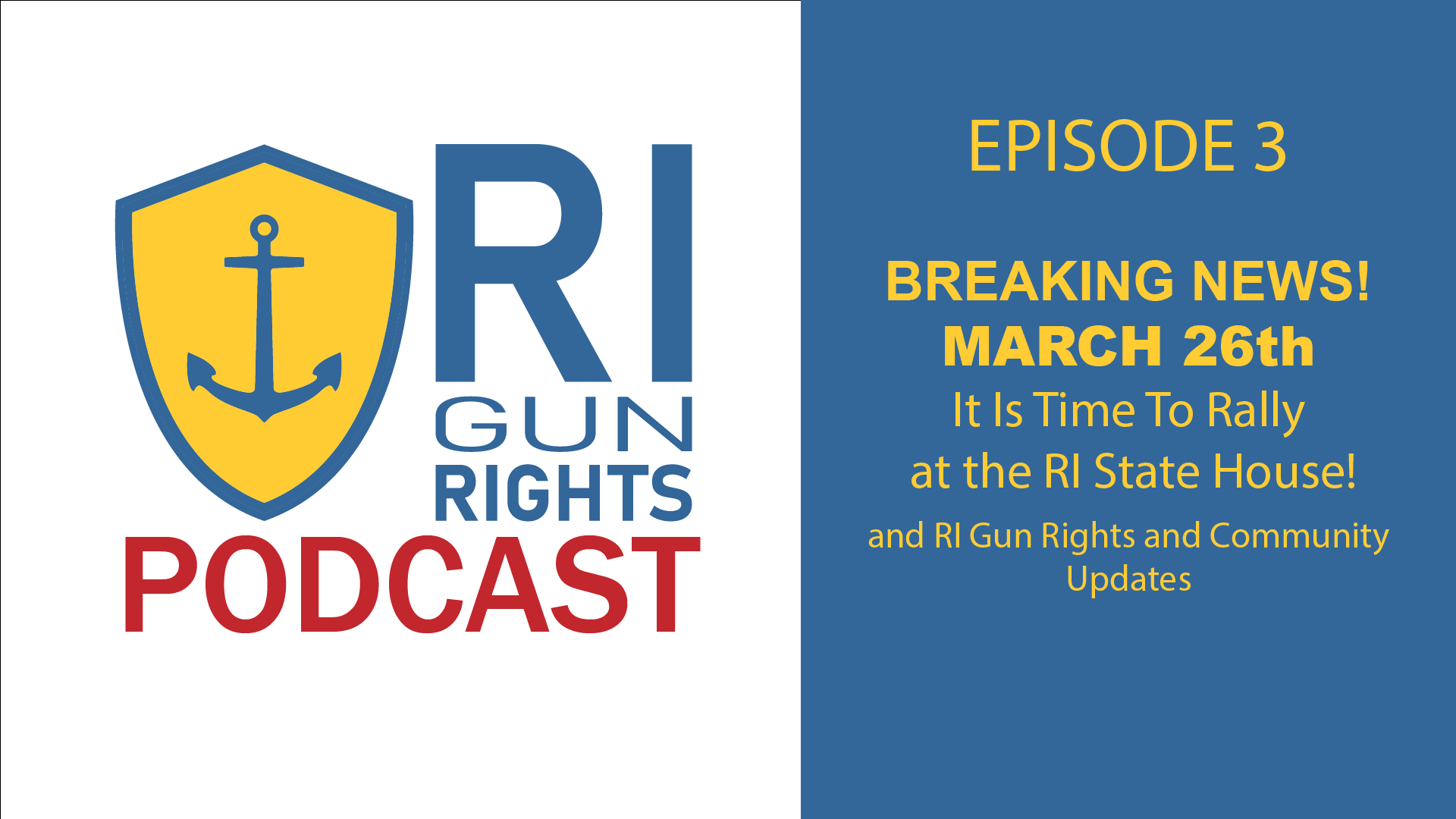 Mobilization Alert: Ban Legislation Scheduled For Hearings! episode artwork
